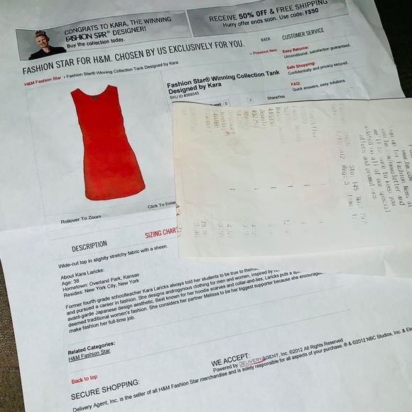 Worn and washed once, not my colorFashion Star Show 🏳️‍🌈 Tank by Kara Laricks - Picture 3 of 8